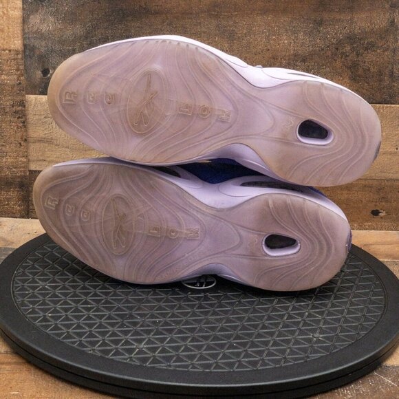 REEBOK QUESTION MID GHOST OF CHRISTMAS FUTURE MENS ATHLETIC SHOES SIZE 11 - Picture 4 of 9